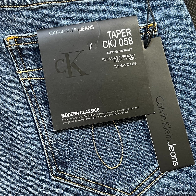 Jeans Ck Bleu 887 Coupe Normale