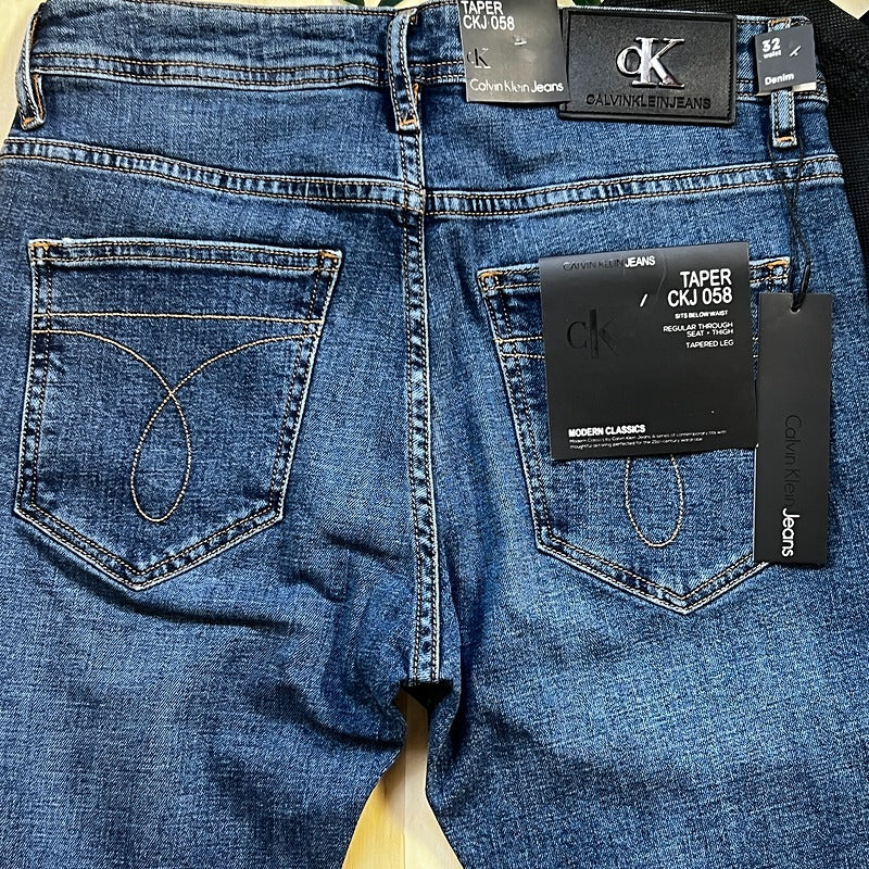 Jeans Ck Bleu 887 Coupe Normale