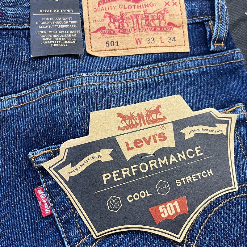 Jeans LVS 501 Bleu 343 Coupe Normale