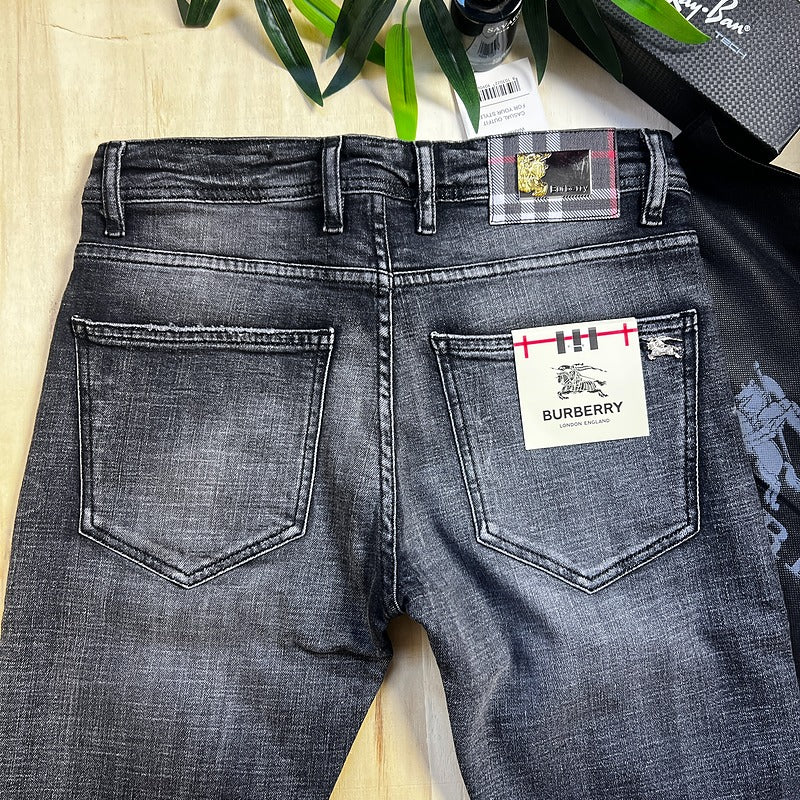Jeans BRB 111 Gris noir Slim