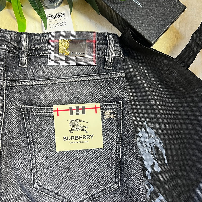 Jeans BRB 111 Gris noir Slim