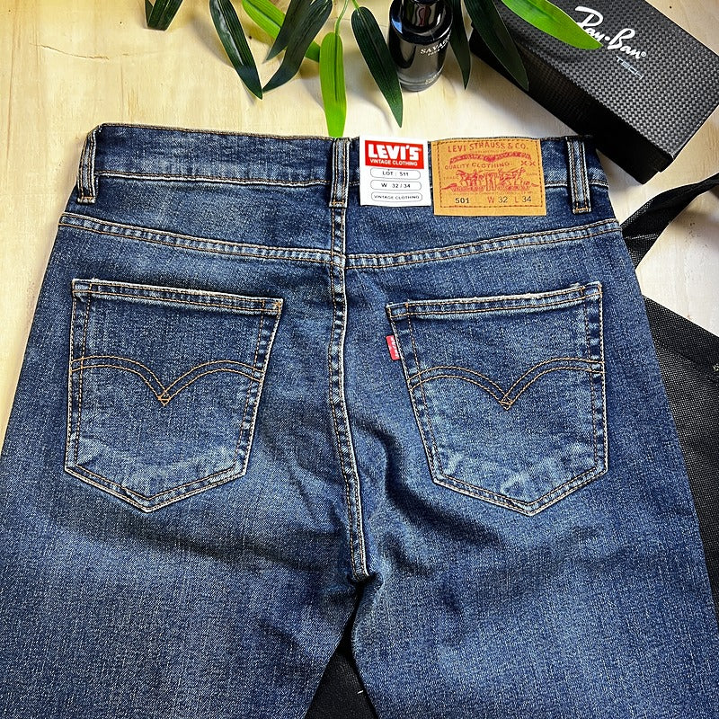 JEANS LVS 501-1 BLEU Coupe Normale