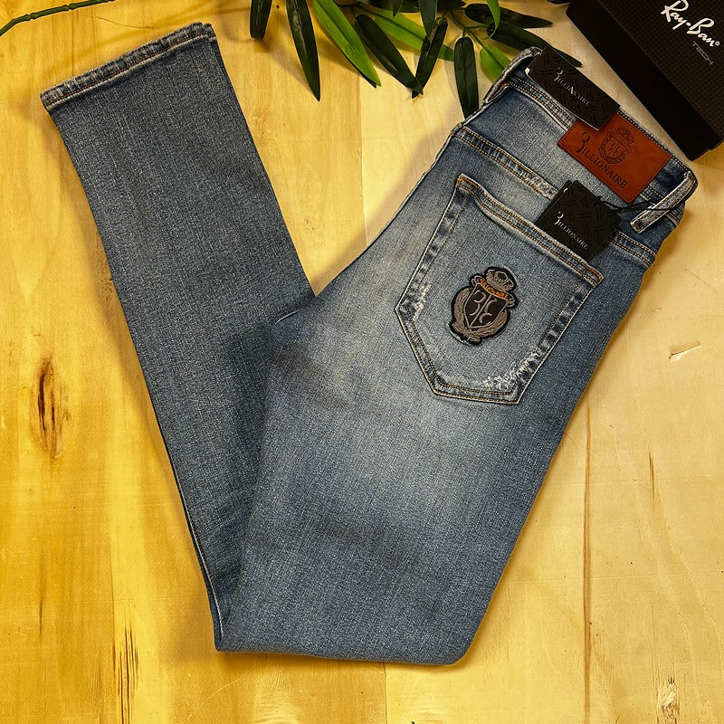 Jeans  Billionaire 990 Bleu Clair Slim