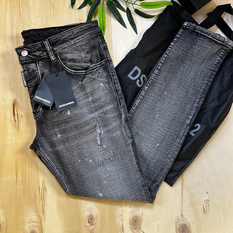 Jeans DSC 2 718 Gris Noir Slim
