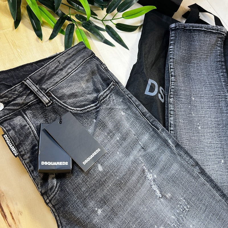 Jeans DSC 2 718 Gris Noir Slim