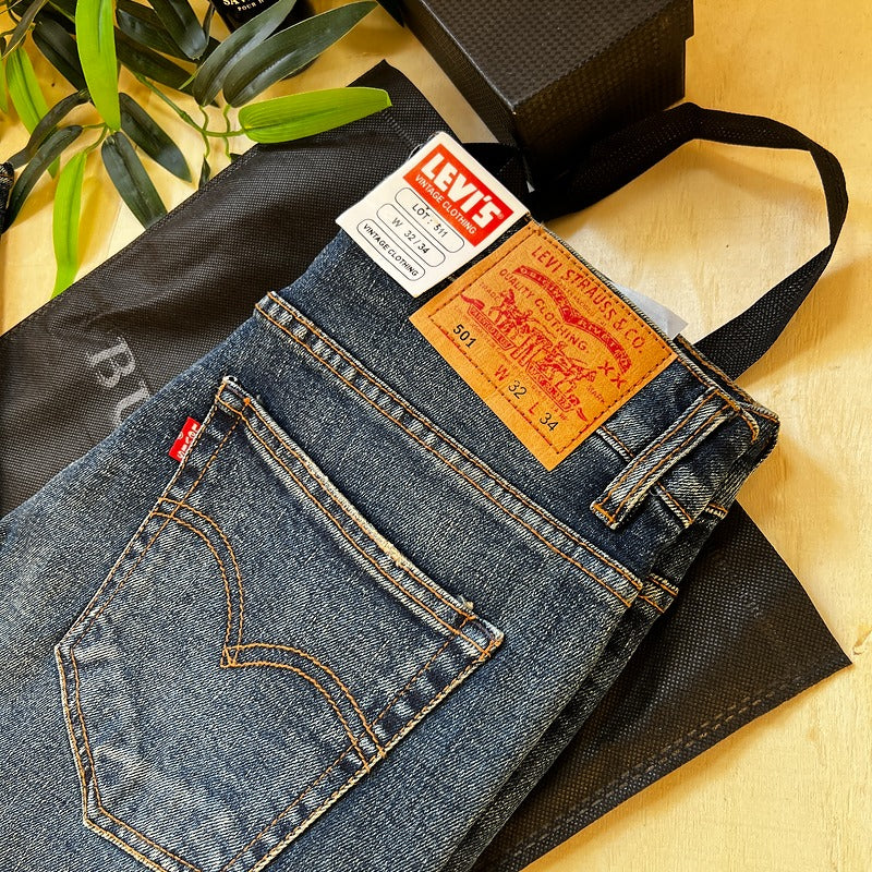 JEANS LVS 501-1 BLEU Coupe Normale