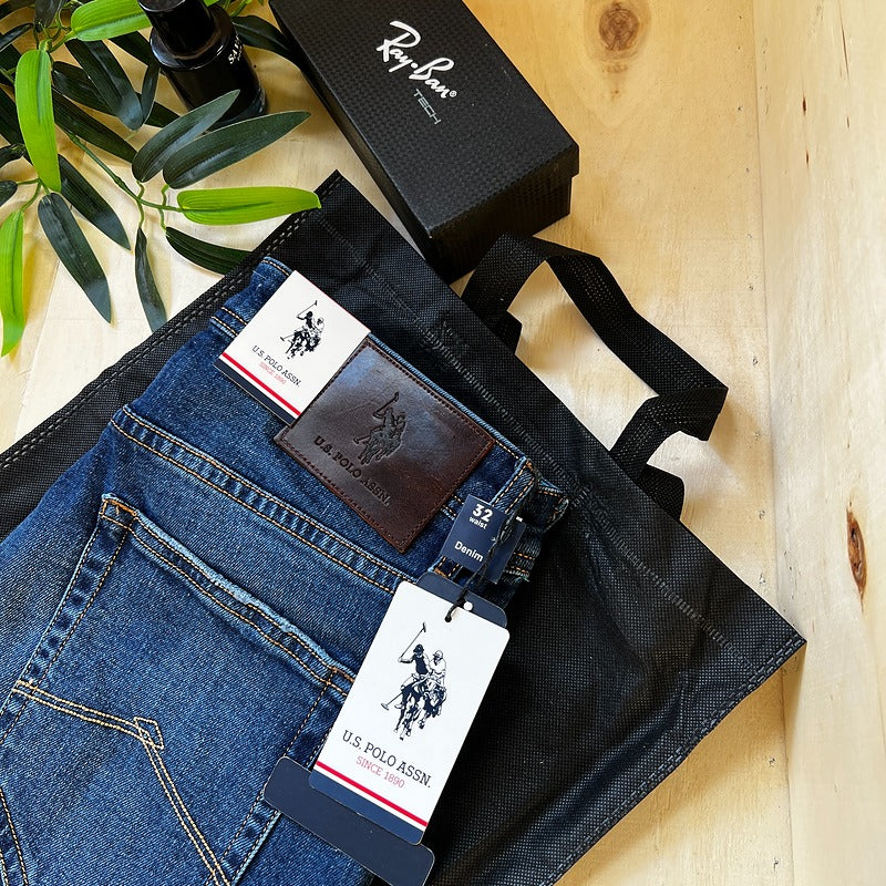 Jeans polo 233 Bleu nuit Coupe Normale
