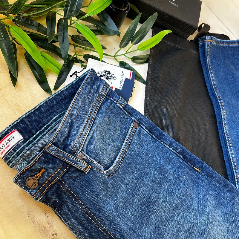 Jeans polo 233 Bleu nuit Coupe Normale