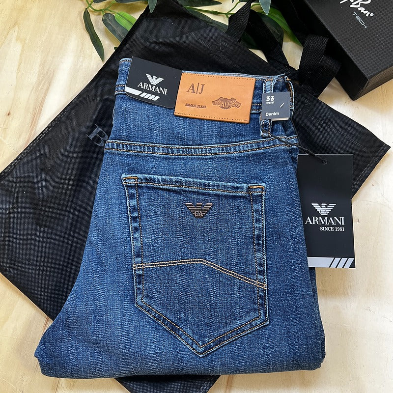 Jeans ARM Bleu Marine 717 Coupe Normale